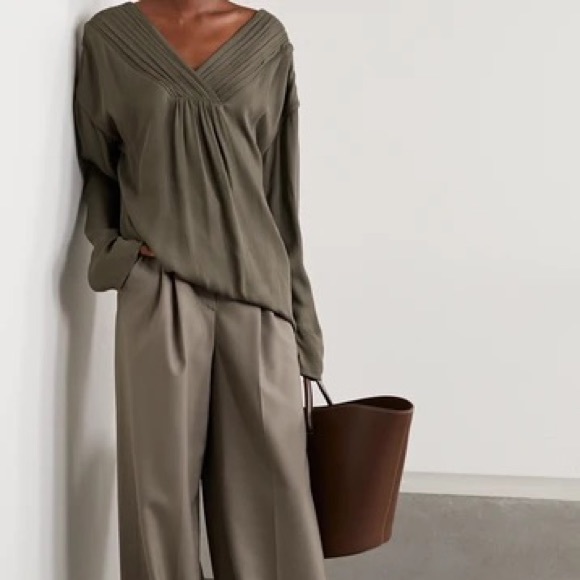 NWT TOVE MARNIE SILK CREPON TUNIC TOP SIZE 8 - Picture 11 of 11